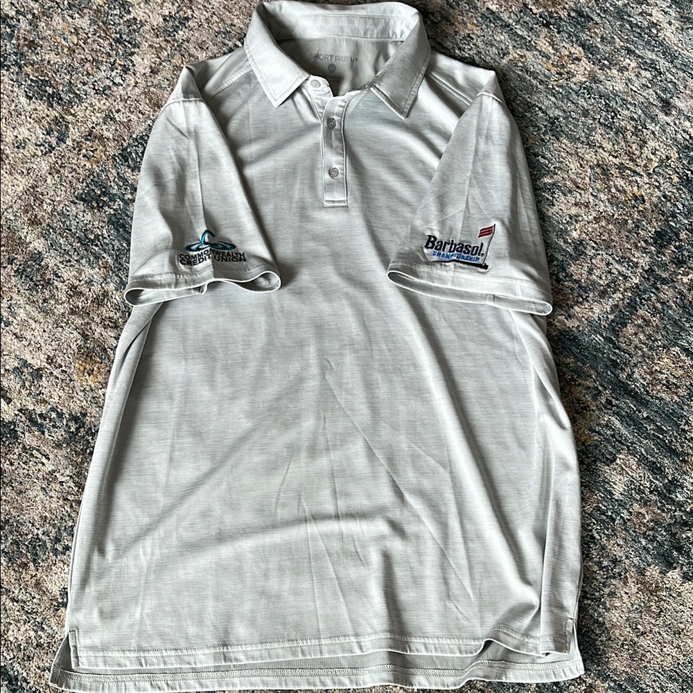 Barbasol Championship Gray Golf Polo Shirt XL